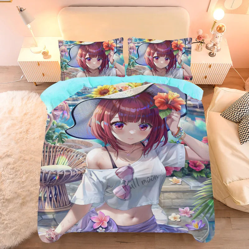 OSHI NO KO King Size Bedding Set - Tokyowai