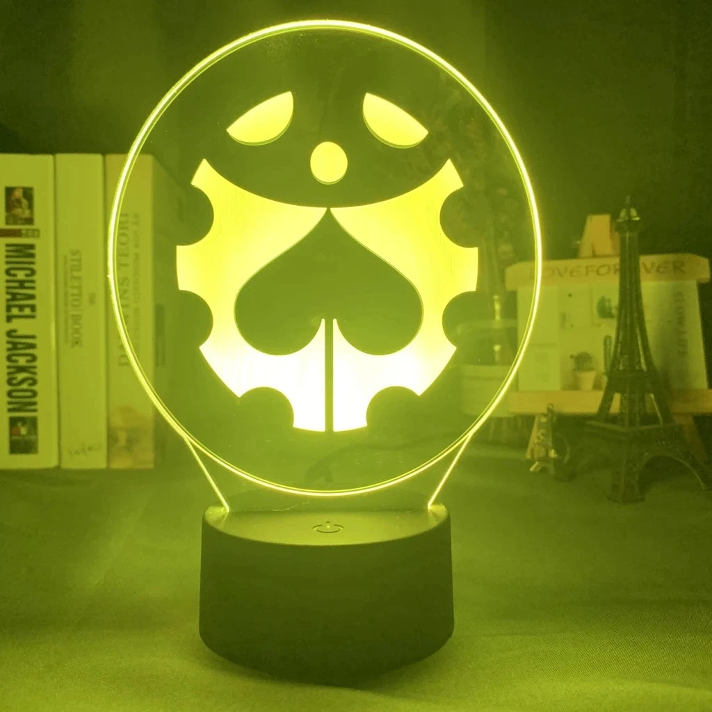 Jotaro Kujo 3D LED Night Light – JoJo’s Bizarre Adventure Edition