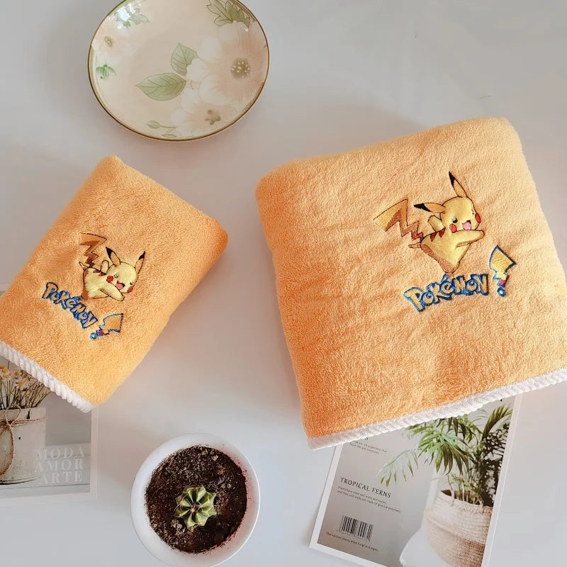 Pokémon Character Towels & Bath Towels – Pikachu, Gengar & Jigglypuff