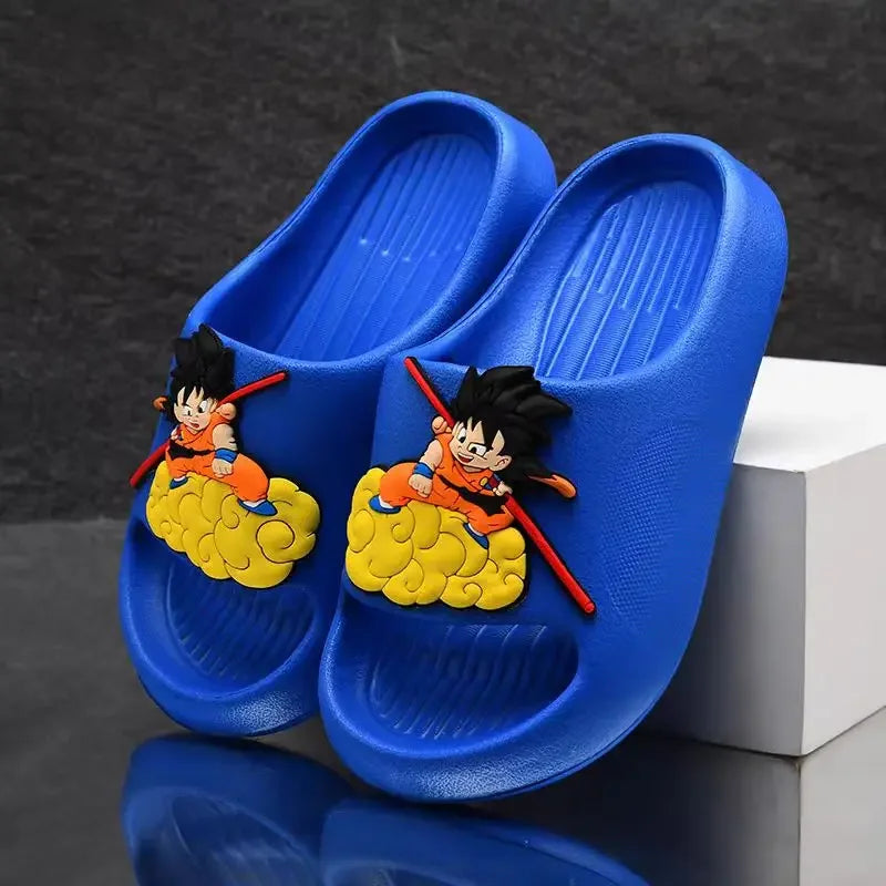 Dragon Ball Z Goku Flying Nimbus 3D Slides/Slippers - Tokyowai