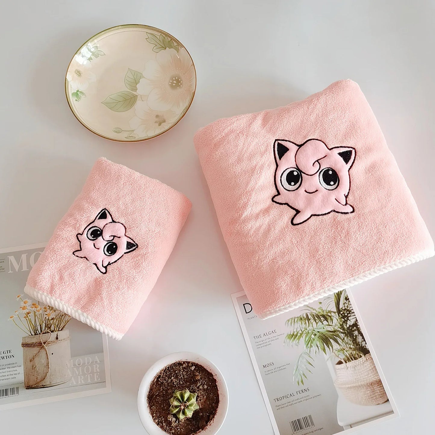 Pokémon Character Towels & Bath Towels – Pikachu, Gengar & Jigglypuff