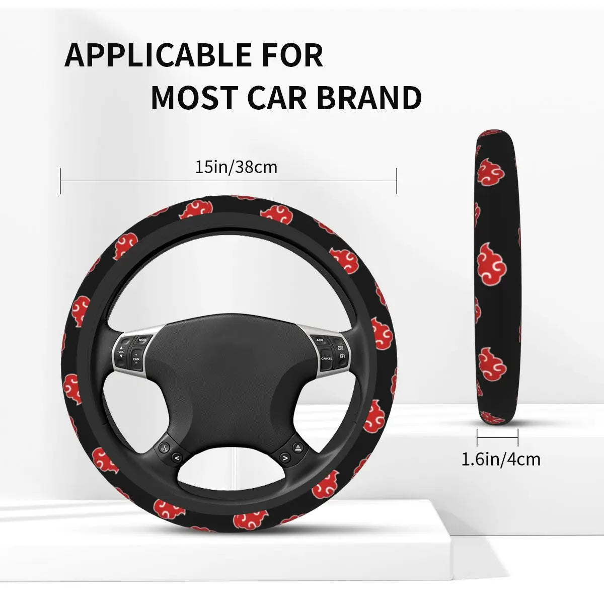 Akatsuki Cloud Steering Wheel Cover – Naruto