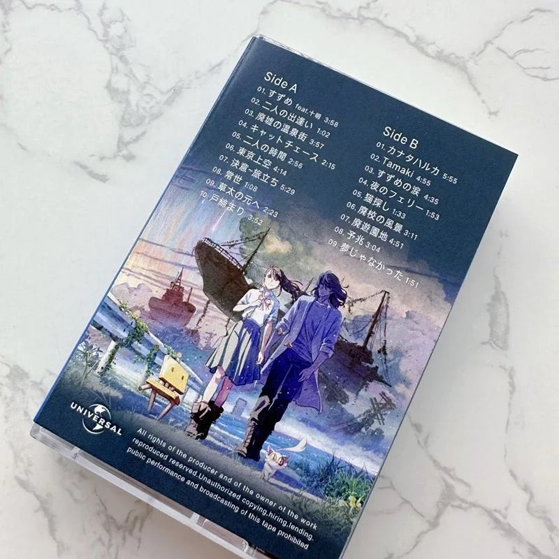 Makoto Shinkai Jinnouchi Kazuma Music Tape - Tokyowai