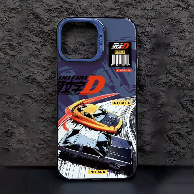 Initial D AE86 Tempered Glass Drift Phone Case