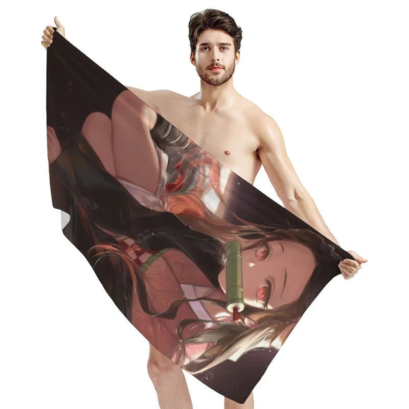 Demon Slayer Bath Towels - Tokyowai