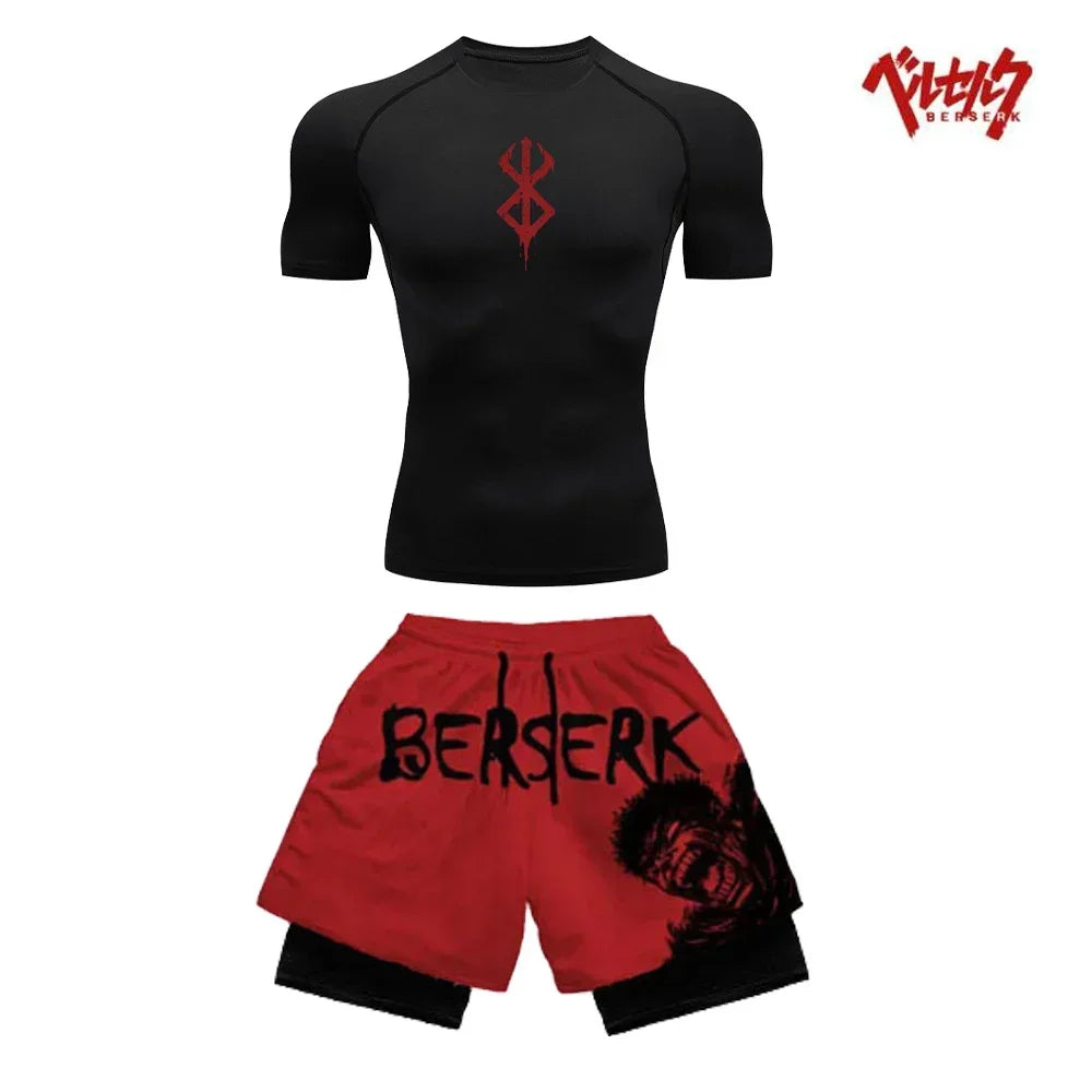 Berserk Compression Set – Brand of Sacrifice Rash Guard and Shorts