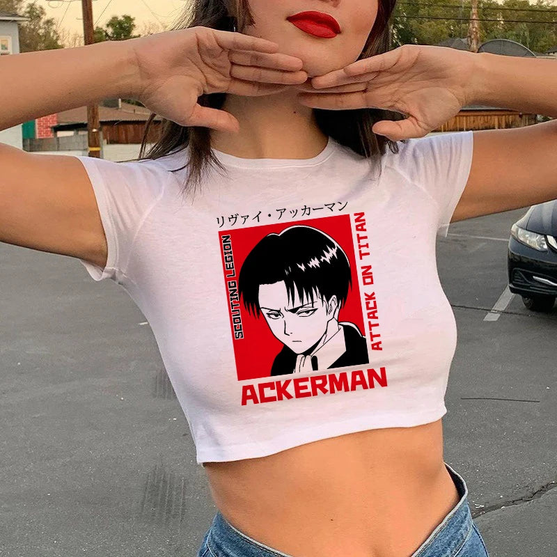 Attack on Titan Crop Top Collection