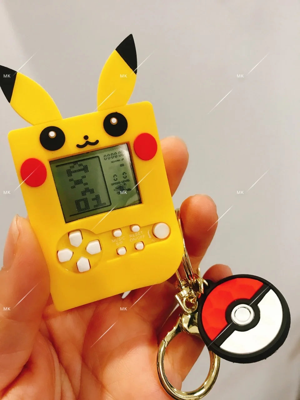 Pokemon Game Machine Keychain Pikachu - Tokyowai