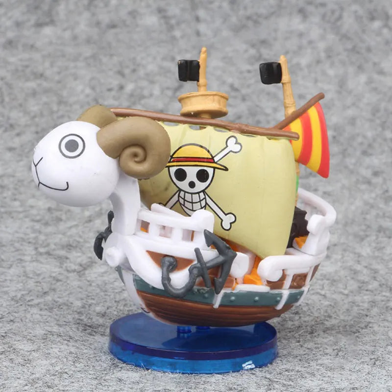 One Piece Miniature Ship Models – Bandai-Style Display Figurines