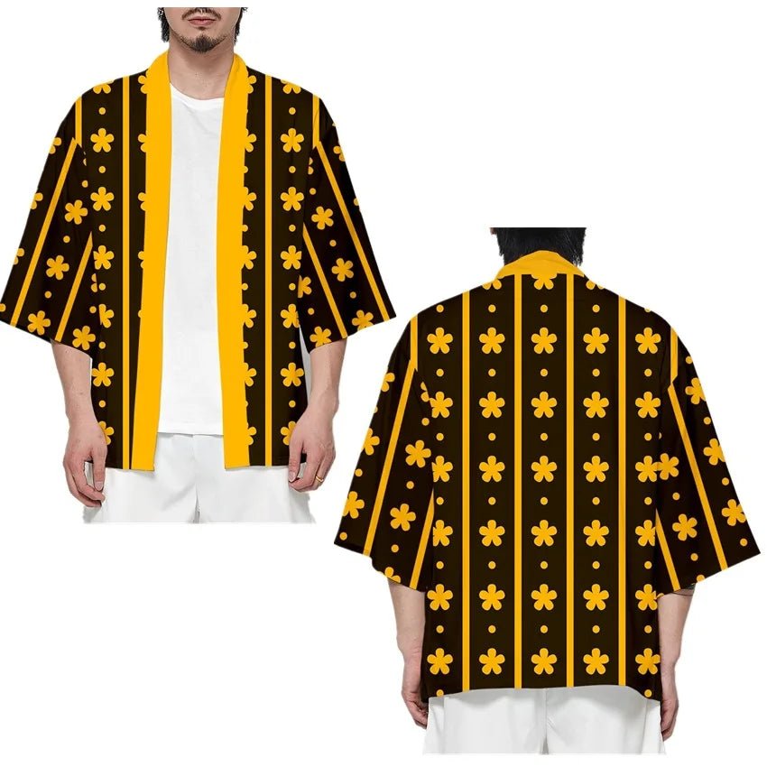 One Piece Anime Kimono Robes – Lightweight Summer Yukata Jacket