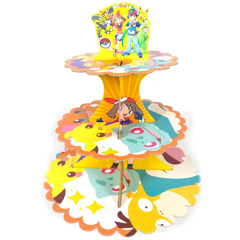 Pokémon Birthday Party Mega Set – 100+ Piece Complete Decoration & Tableware Bundle