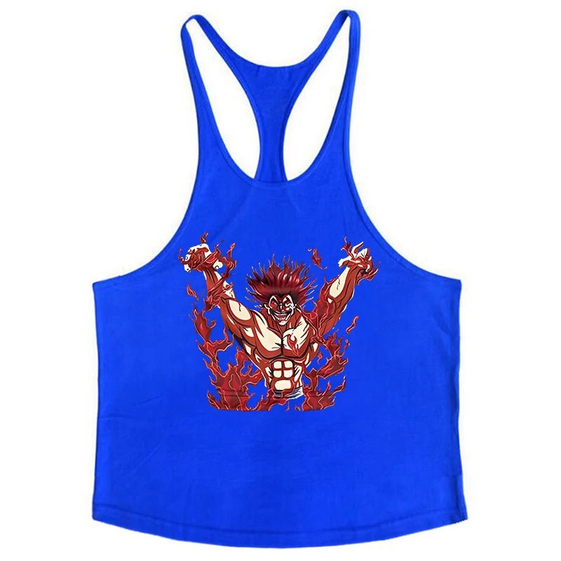 Anime Baki Stringer Tank Top for Men - Tokyowai