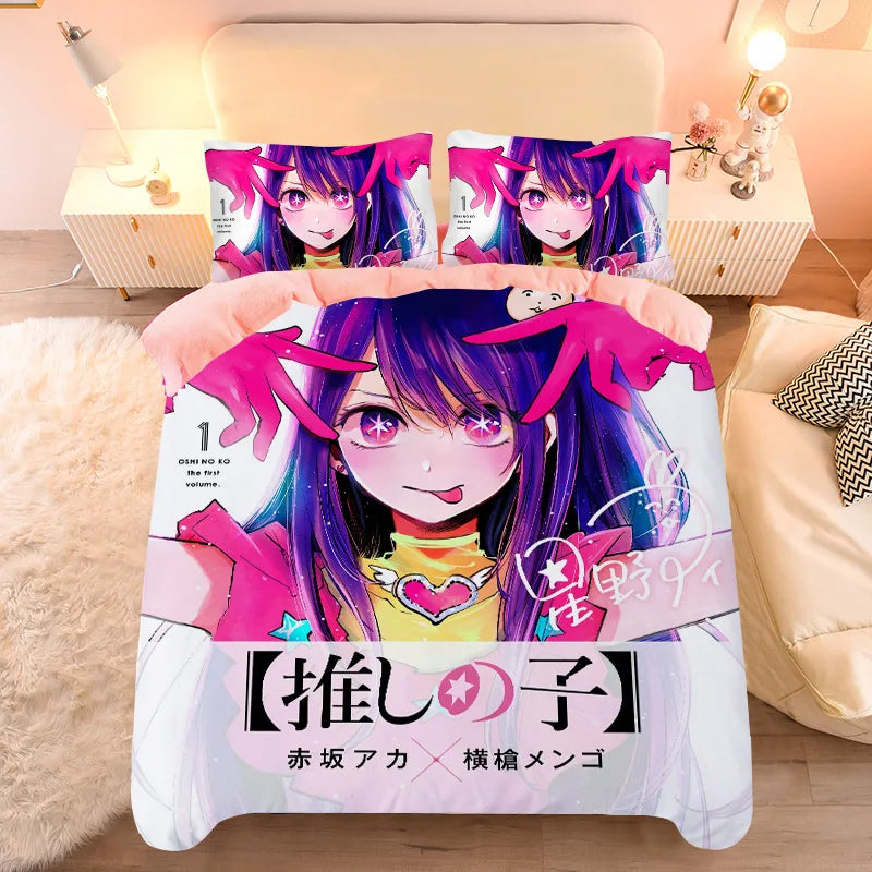 OSHI NO KO King Size Bedding Set - Tokyowai