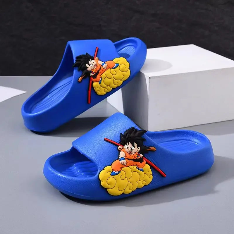 Dragon Ball Z Goku Flying Nimbus 3D Slides/Slippers - Tokyowai