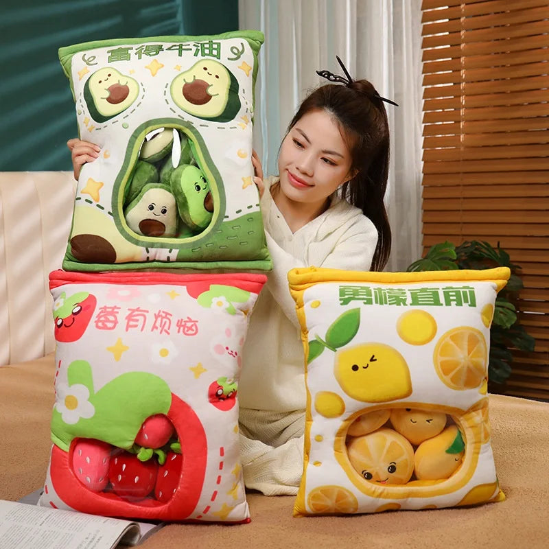 Pudding Adorable Snack-Themed Plush Pillow Collection - Tokyowai