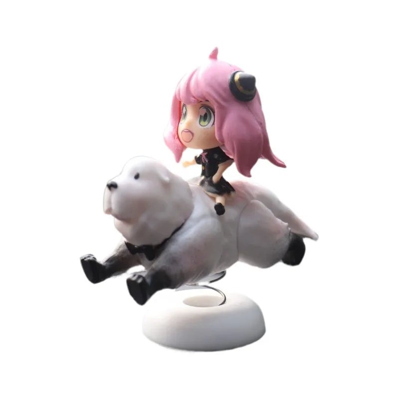 Spy x Family Anya & Bond Dashboard Bobble Toy Car Decoration Figure