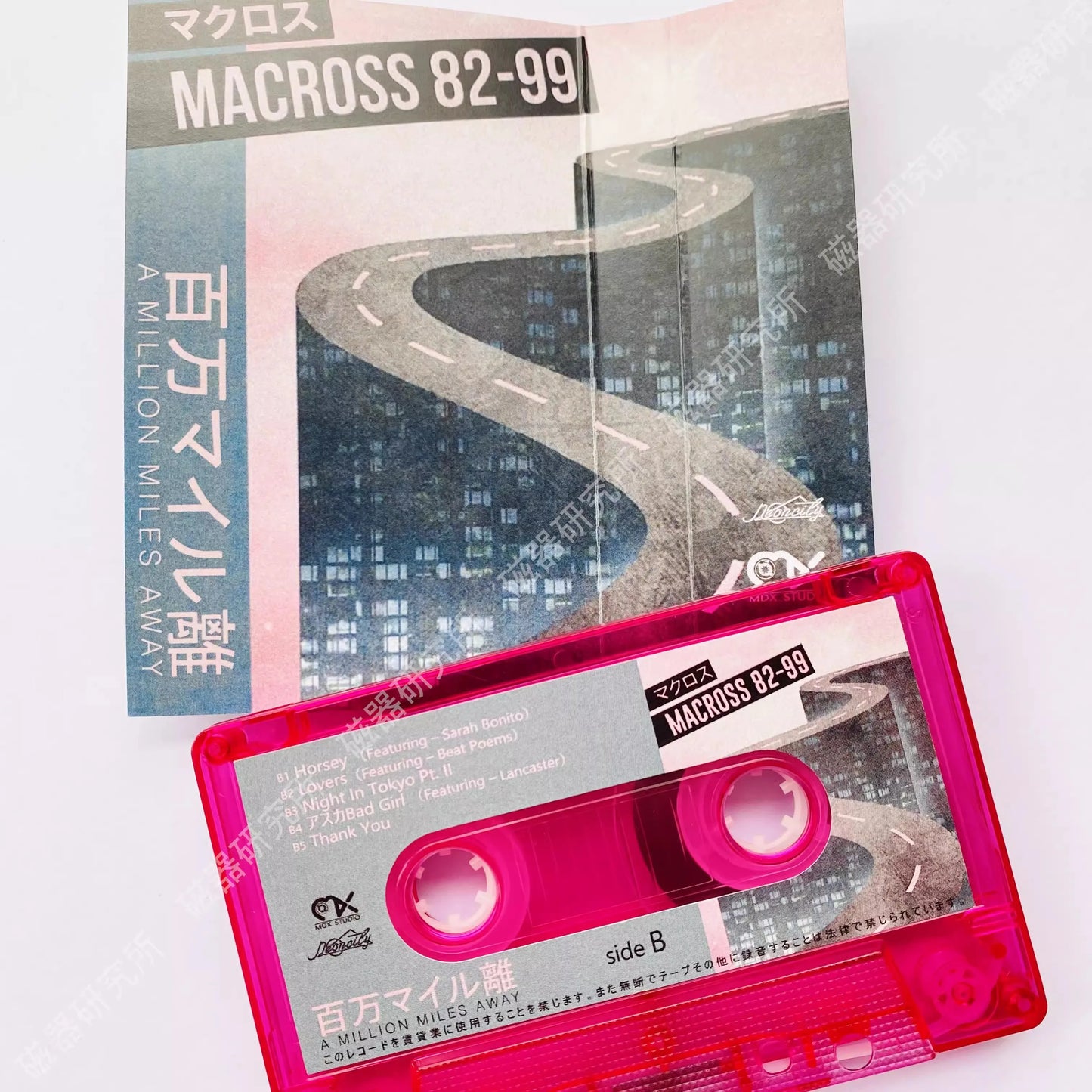 Vaporwave MACROSS 82-99 Music Magnetic Tape - Tokyowai