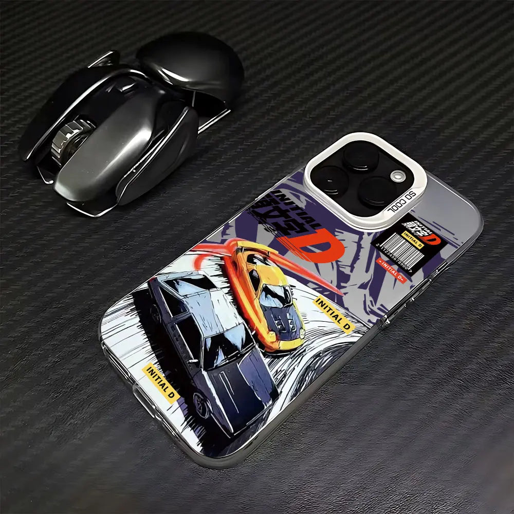 Initial D AE86 Tempered Glass Drift Phone Case