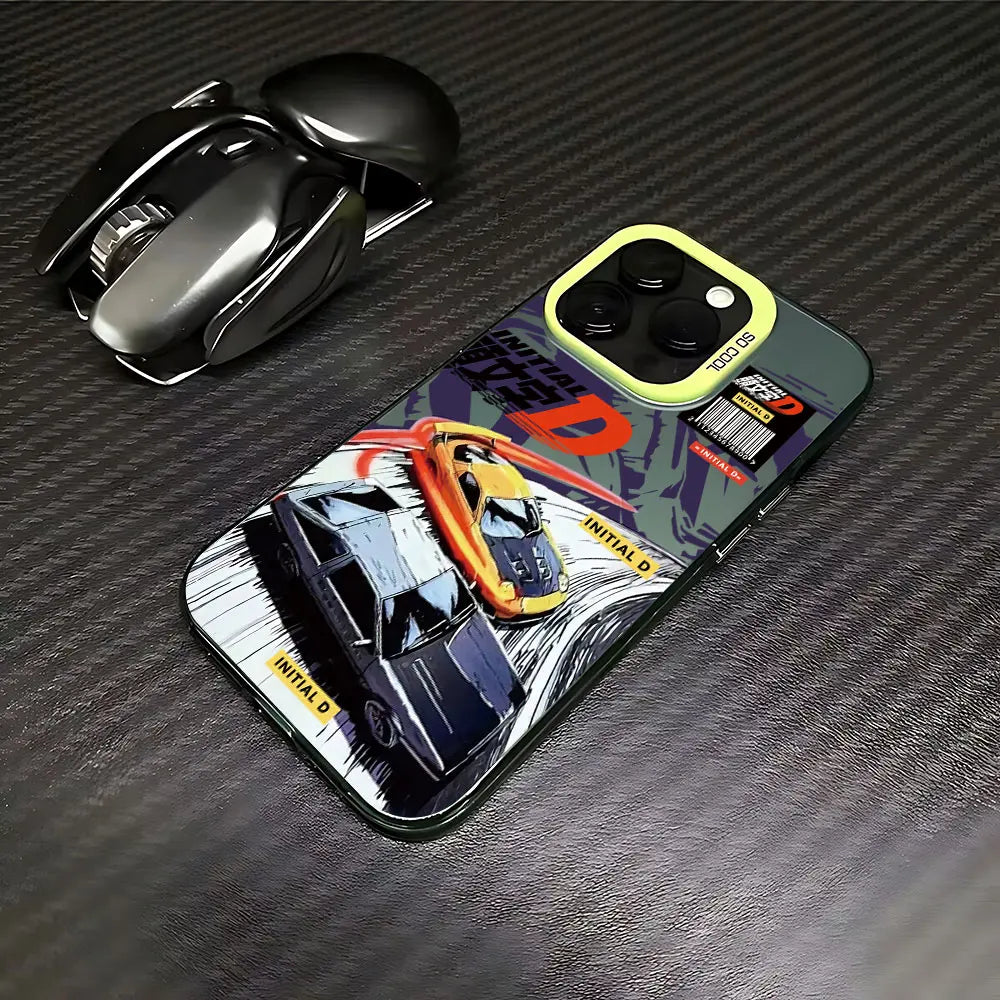 Initial D AE86 Tempered Glass Drift Phone Case