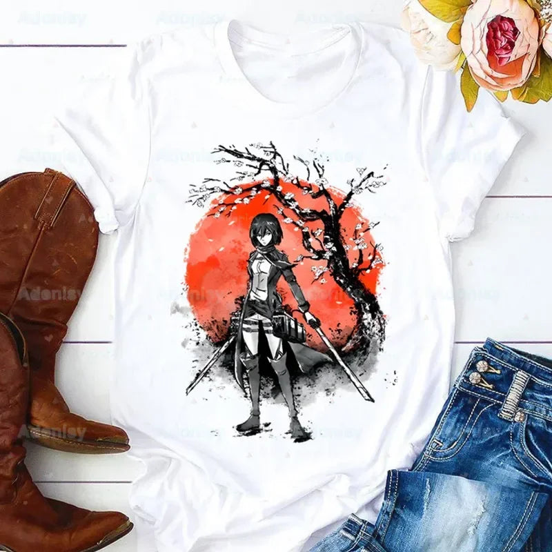 Attack on Titan Mikasa Ackerman T-Shirt 16 Variants
