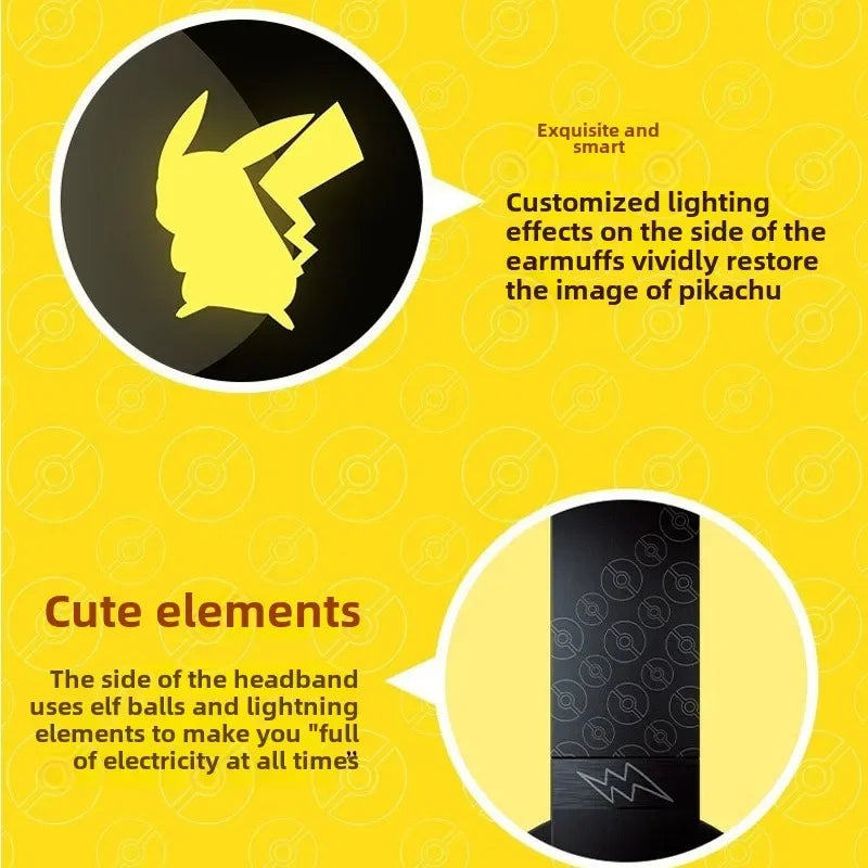 Razer × Pokémon Pikachu Gaming Headset – RGB Lighting Edition