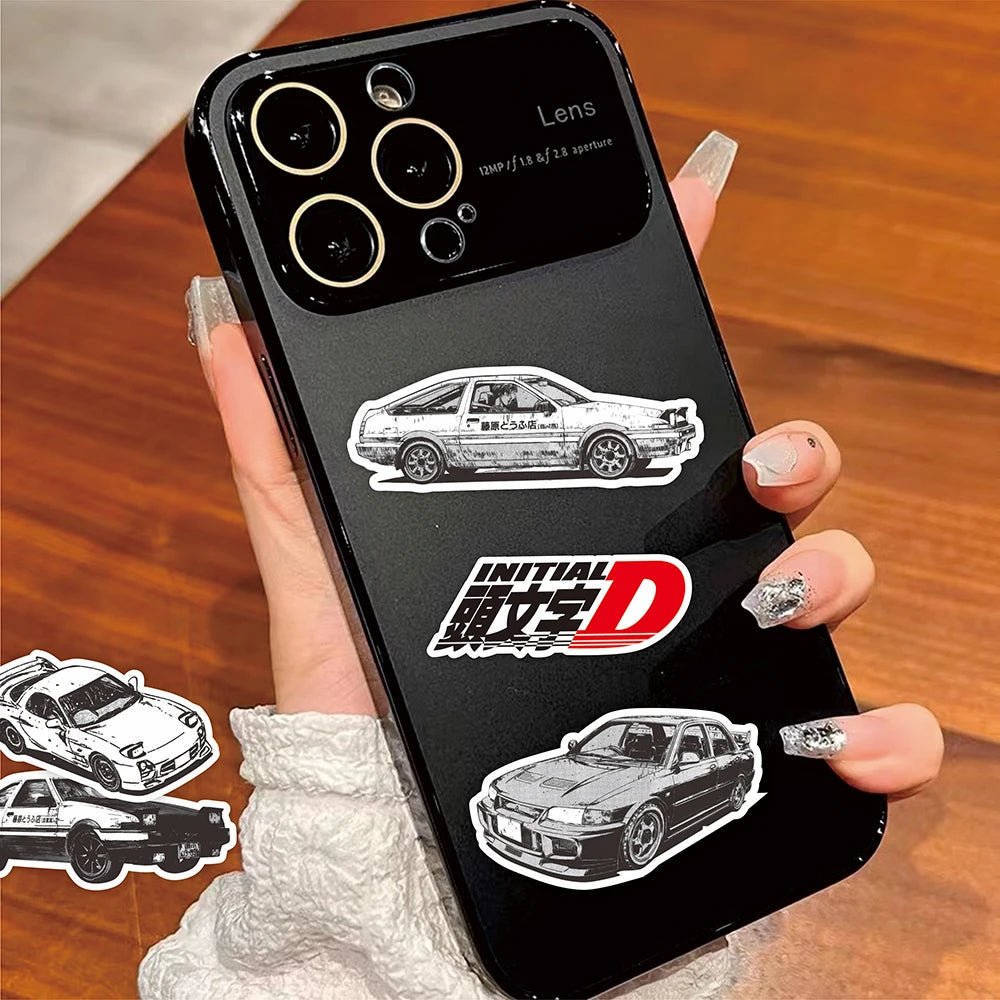 Initial D AE86 Manga-Style Car Stickers