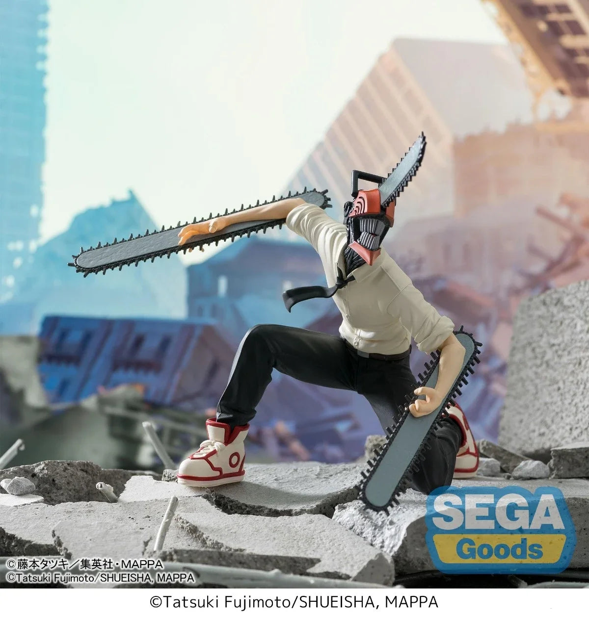 Chainsaw Man SEGA PVC Figures – Denji, Power, Aki, and Chainsaw Man