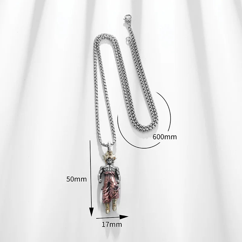 Ultra Instinct Goku Pendant Necklace