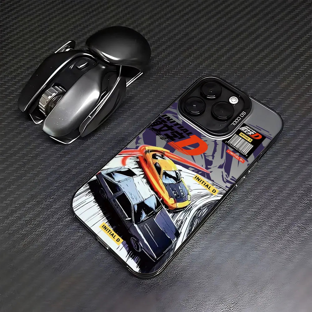 Initial D AE86 Tempered Glass Drift Phone Case
