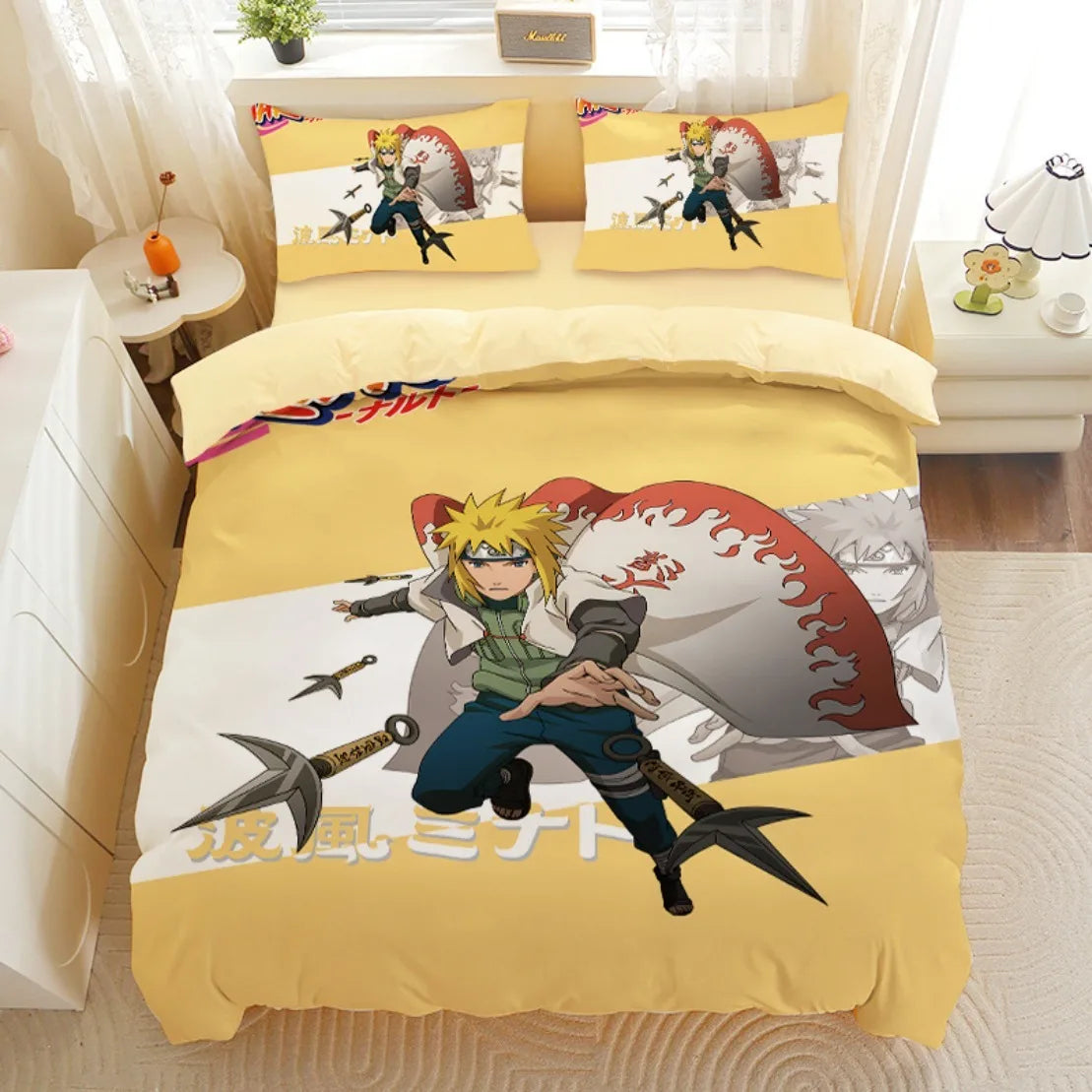 Naruto Anime Bedding Set -10 Unique Designs Featuring