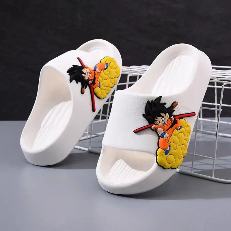 Dragon Ball Z Goku Flying Nimbus 3D Slides/Slippers - Tokyowai