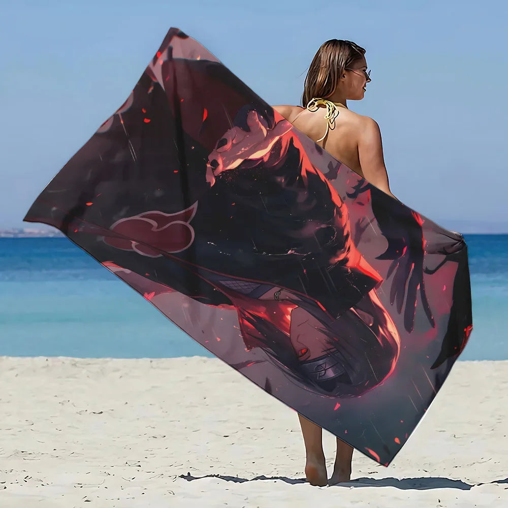 Naruto Akatsuki and Itachi Uchiha Beach Towel Collection
