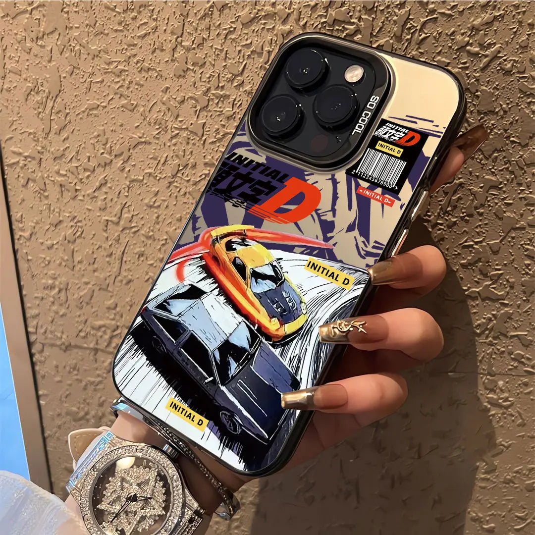 Initial D AE86 Tempered Glass Drift Phone Case