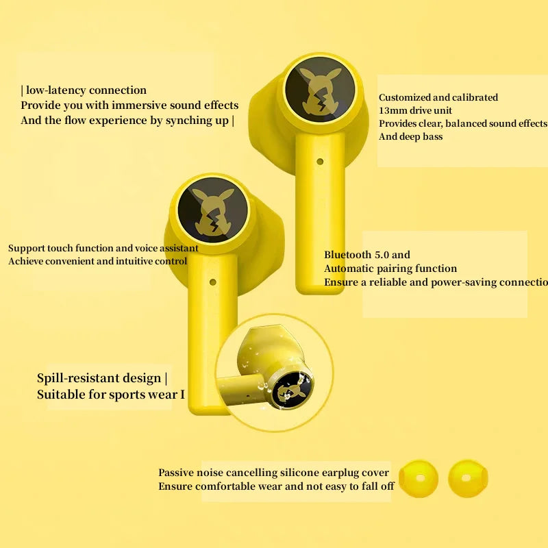 Poké Ball Wireless Earbuds – Pokémon Charging Case Edition