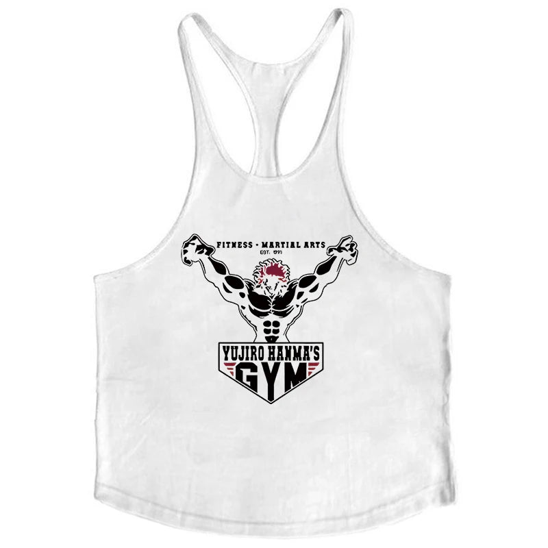 Anime Baki Stringer Tank Top for Men - Tokyowai