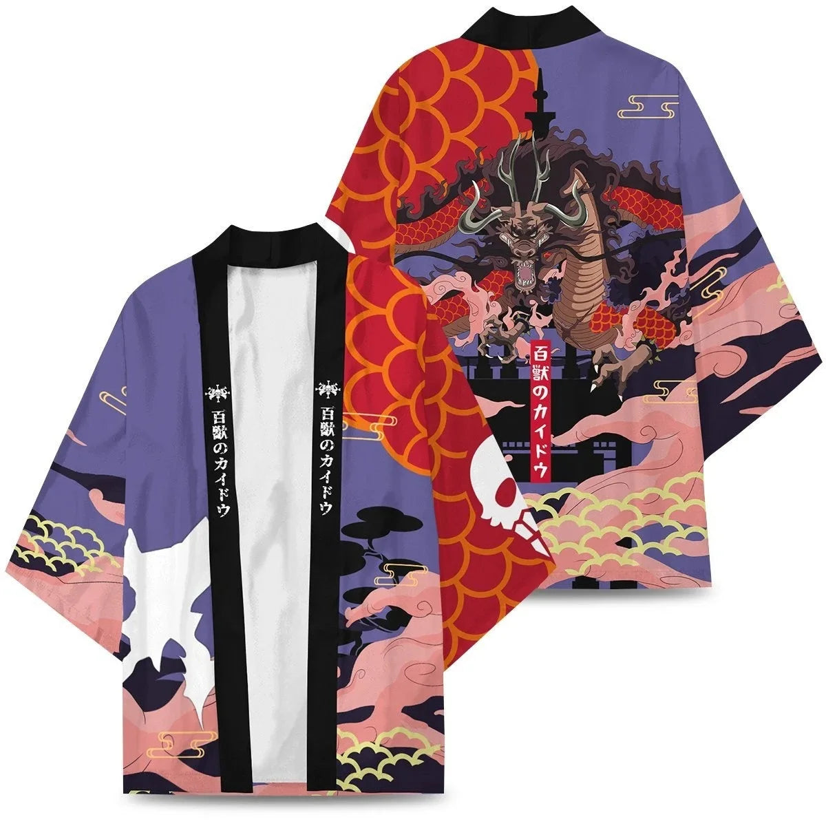 One Piece Anime Kimono Robes – Lightweight Summer Yukata Jacket