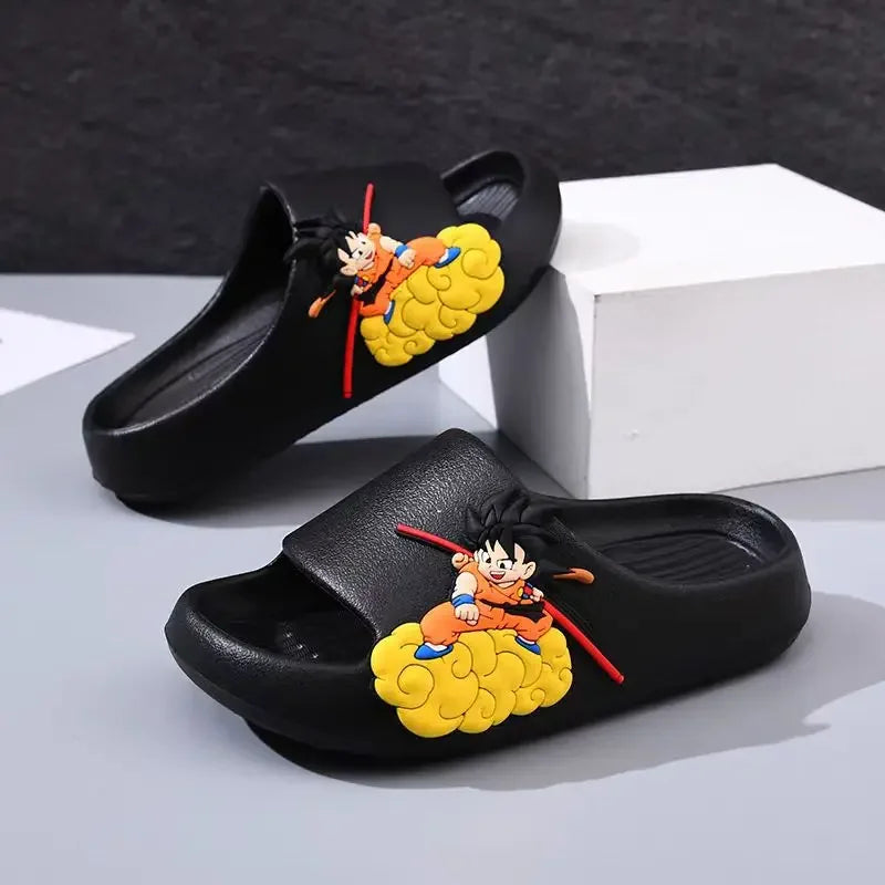 Dragon Ball Z Goku Flying Nimbus 3D Slides/Slippers - Tokyowai