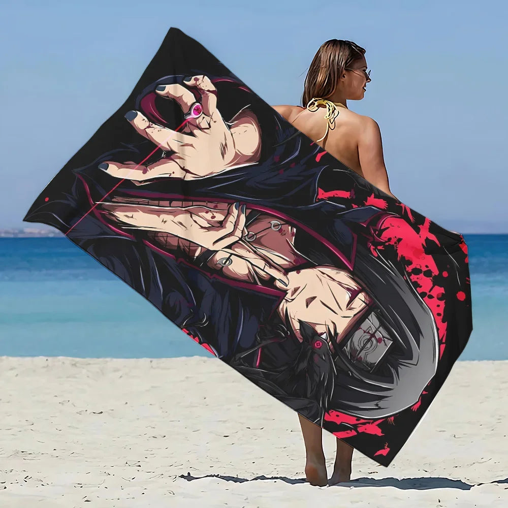 Naruto Akatsuki and Itachi Uchiha Beach Towel Collection