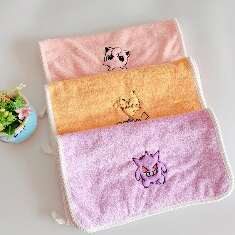 Pokémon Character Towels & Bath Towels – Pikachu, Gengar & Jigglypuff
