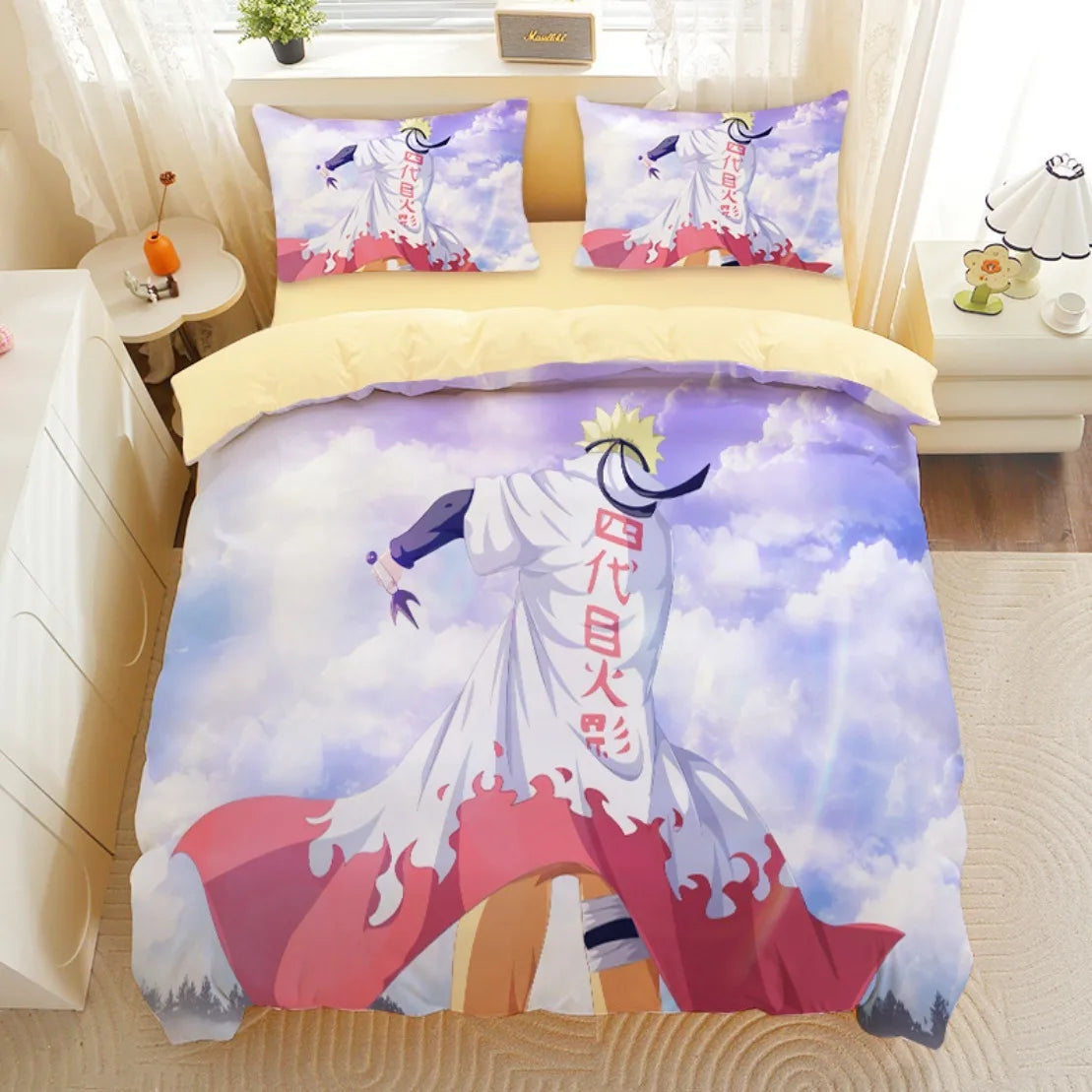 Naruto Anime Bedding Set -10 Unique Designs Featuring
