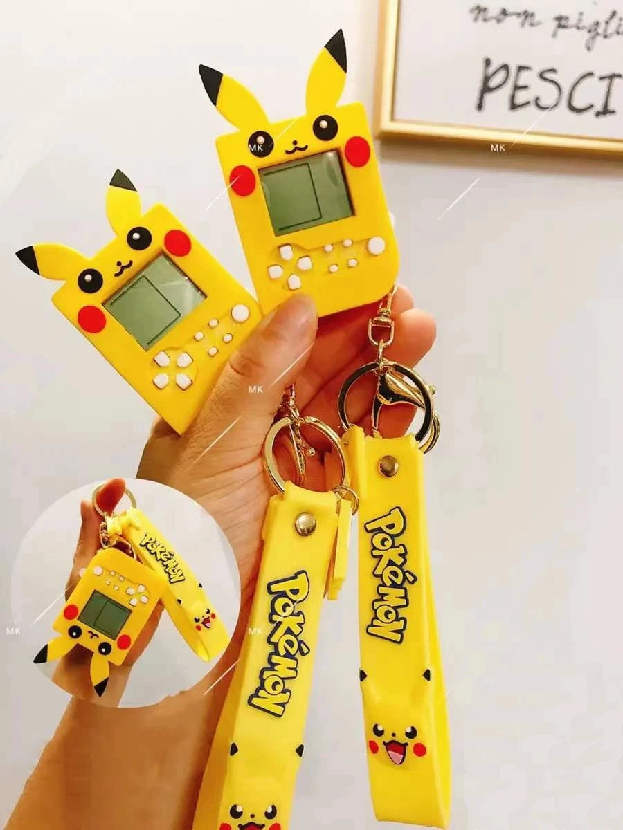 Pokemon Game Machine Keychain Pikachu - Tokyowai