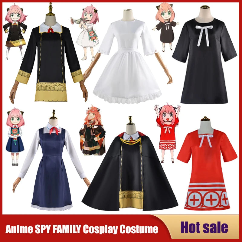 Spy x Family Anya Forger Cosplay Dress Set