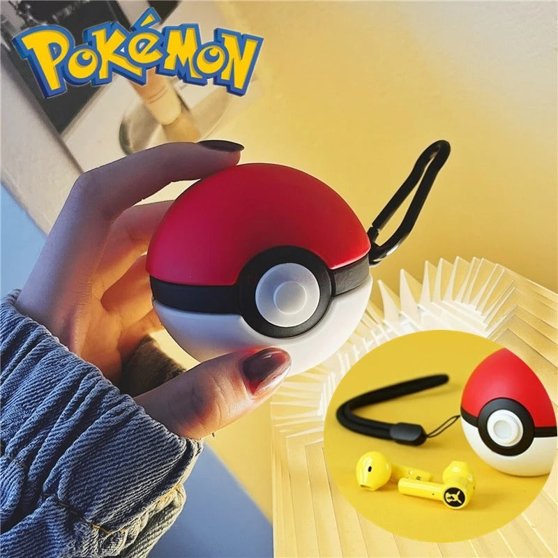 Poké Ball Wireless Earbuds – Pokémon Charging Case Edition
