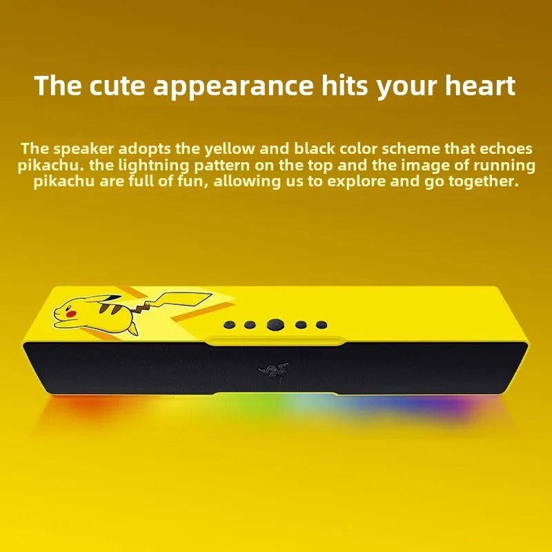 Pikachu RGB Bluetooth Soundbar – Razer Limited Edition