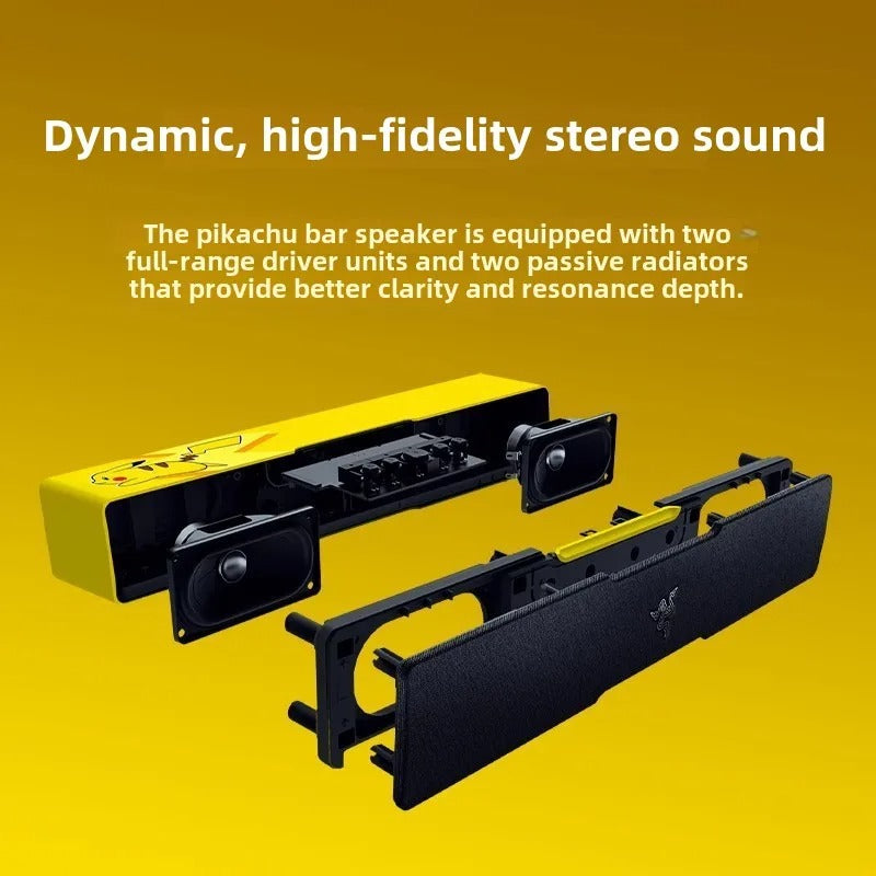 Pikachu RGB Bluetooth Soundbar – Razer Limited Edition