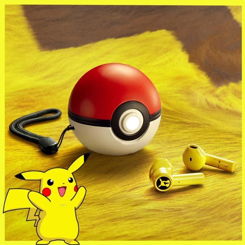 Poké Ball Wireless Earbuds – Pokémon Charging Case Edition