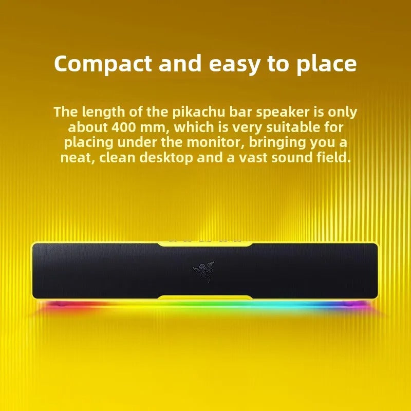 Pikachu RGB Bluetooth Soundbar – Razer Limited Edition