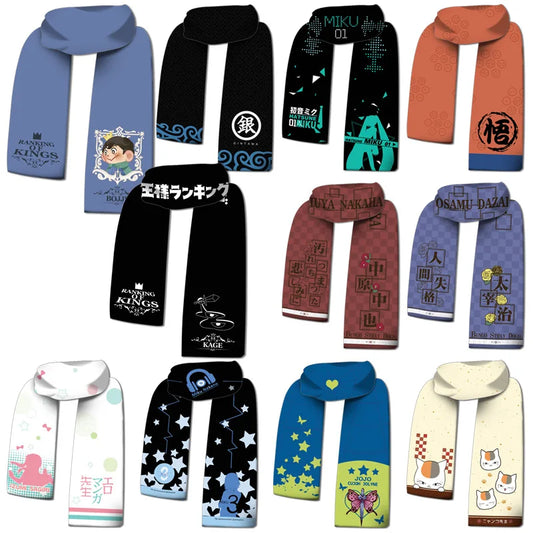 Demon Slayer Character Scarves – Cosplay & Winter Edition