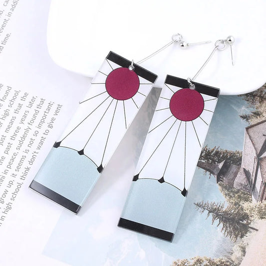 Demon Slayer Kimetsu no Yaiba Tanjiro Earrings