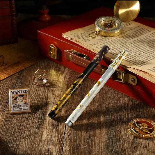 One Piece Anime Metal Fountain Pen EF Penpoint - Tokyowai